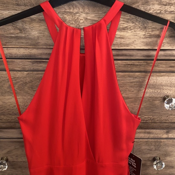 NWT Red Fit and Flare Dress - Picture 3 of 5